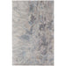 Feizy Zarah 8918F Modern Watercolor Rug in Gray/Tan/Blue