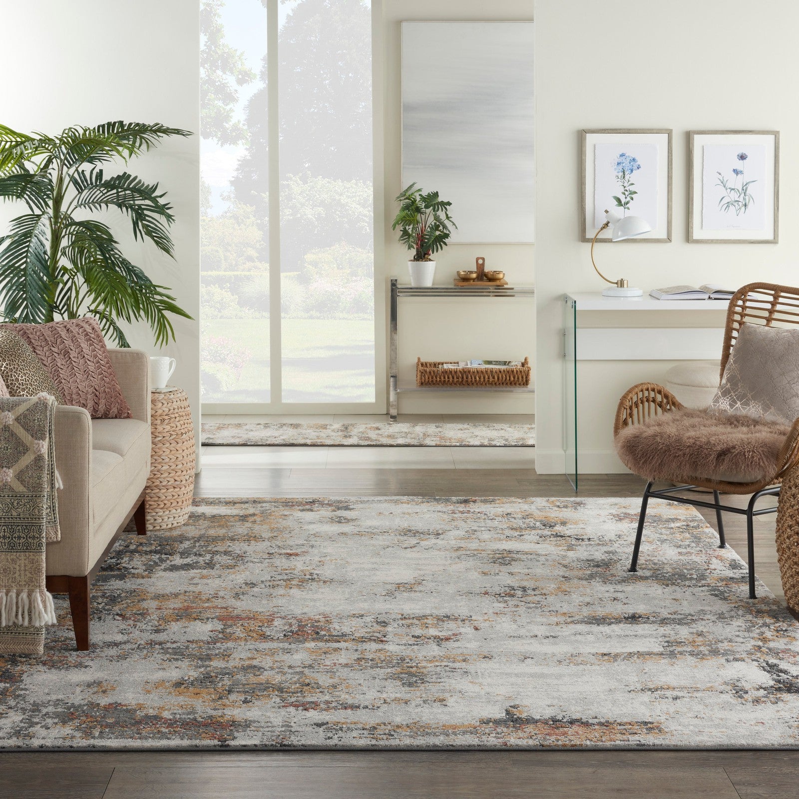 Nourison Tangra TNR03 Modern Indoor Rug