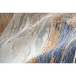 Feizy Laina 39G5F Transitional Abstract in Tan/Orange/Ivory