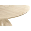 Jonathan Charles Seamount Oak Pedistal Table w/ Wood Top 500418-BLO