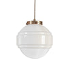 BOBO Intriguing Objects by Hooker Furniture Saturn Opaline Glass Pendant Light