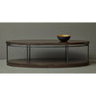 Pulaski Furniture Dark Wood Industrial Cocktail Table