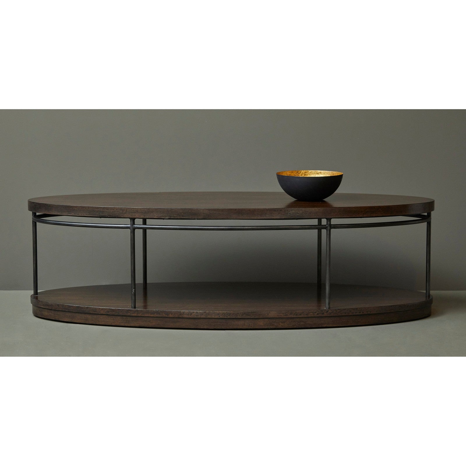 Pulaski Furniture Dark Wood Industrial Cocktail Table