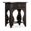 Hooker Furniture Americana One-Drawer Oval Nightstand