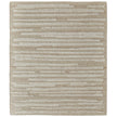 Feizy Ashby 8910F Transitional Stripes Rug in White/Tan