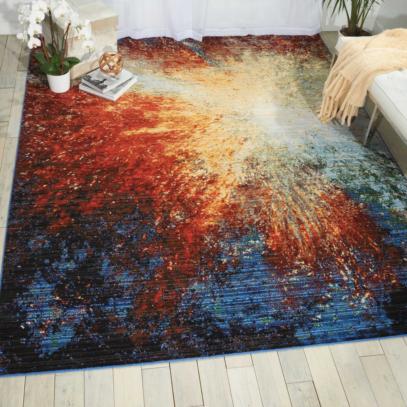 Nourison Chroma CRM02 Modern Indoor Rug