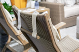 Sunset West Coastal Teak Cushionless Highback Chair
