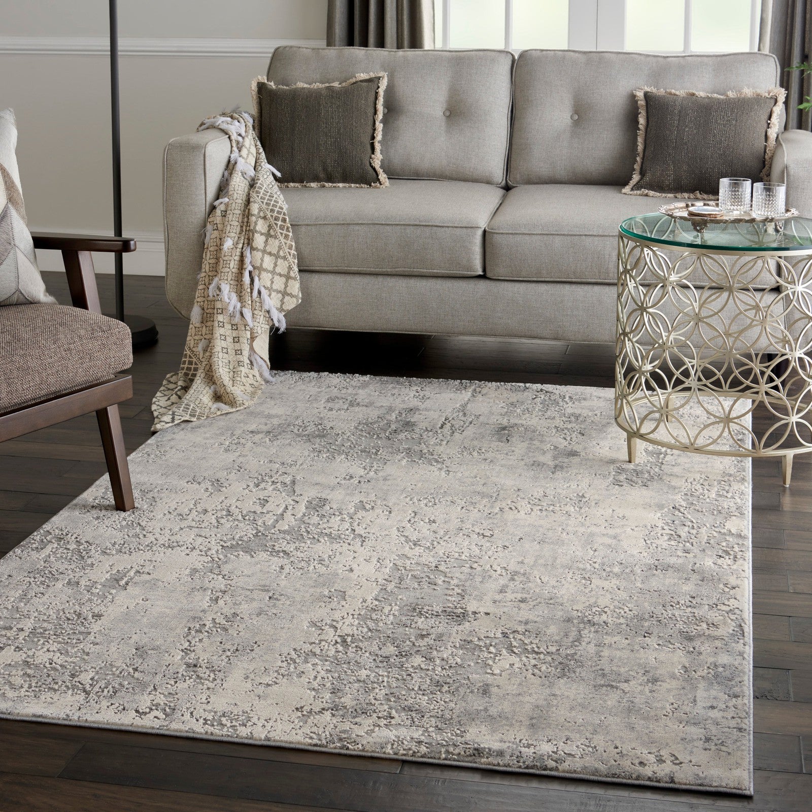 Nourison Rustic Textures RUS07 Modern Indoor Rug