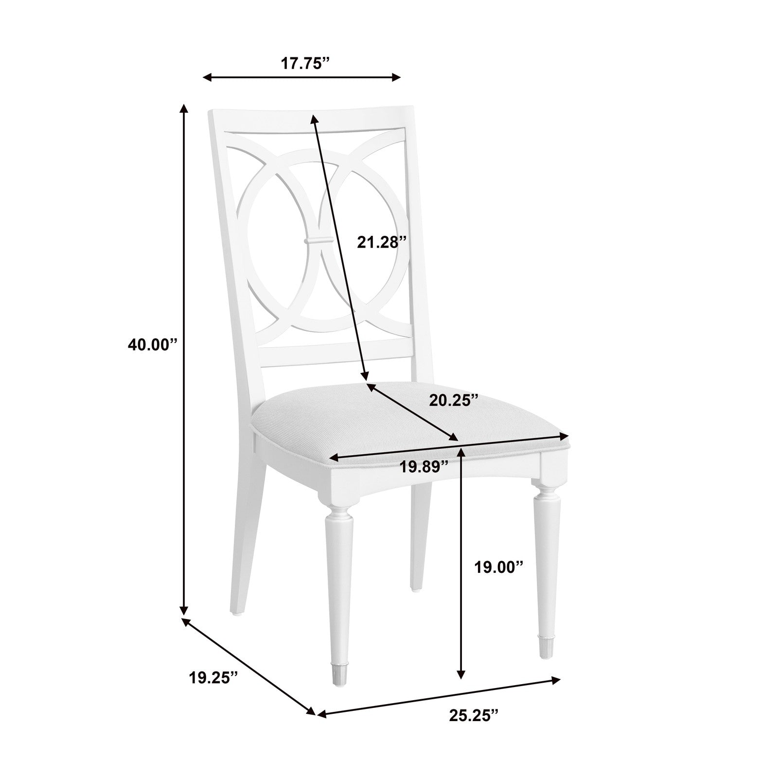 Pulaski Furniture Zoey Wood Back Side Chair