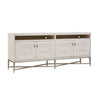 Pulaski Furniture Ashby Place 4-Door Server with Open Shelves