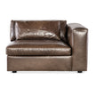 M Furniture Wilder 6 Piece Leather Sectional