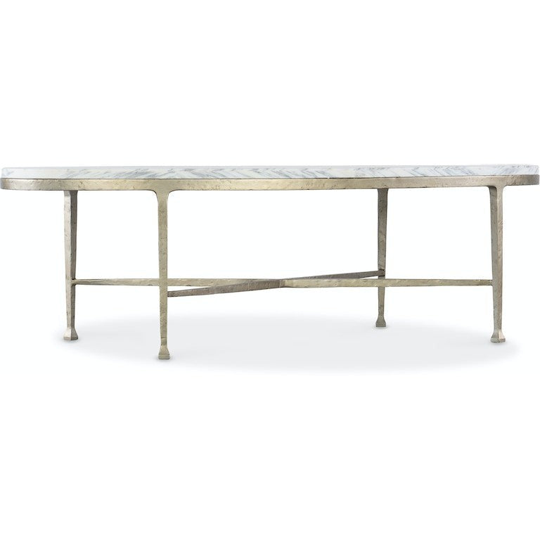 M Furniture Jules Oval Coffee Table