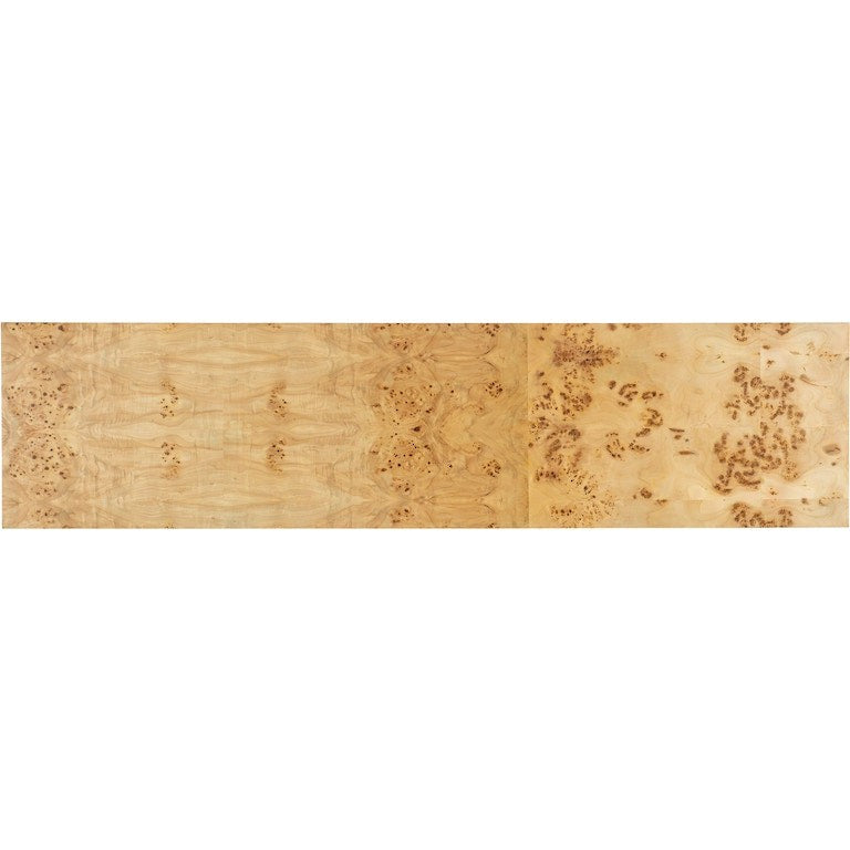 M Furniture Auberon Burl Console Table
