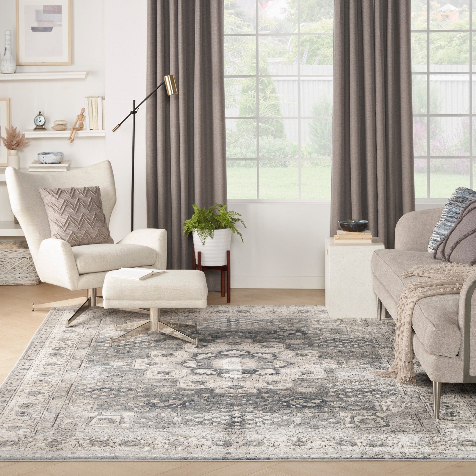 Nourison Quarry QUA07 Vintage Indoor Rug