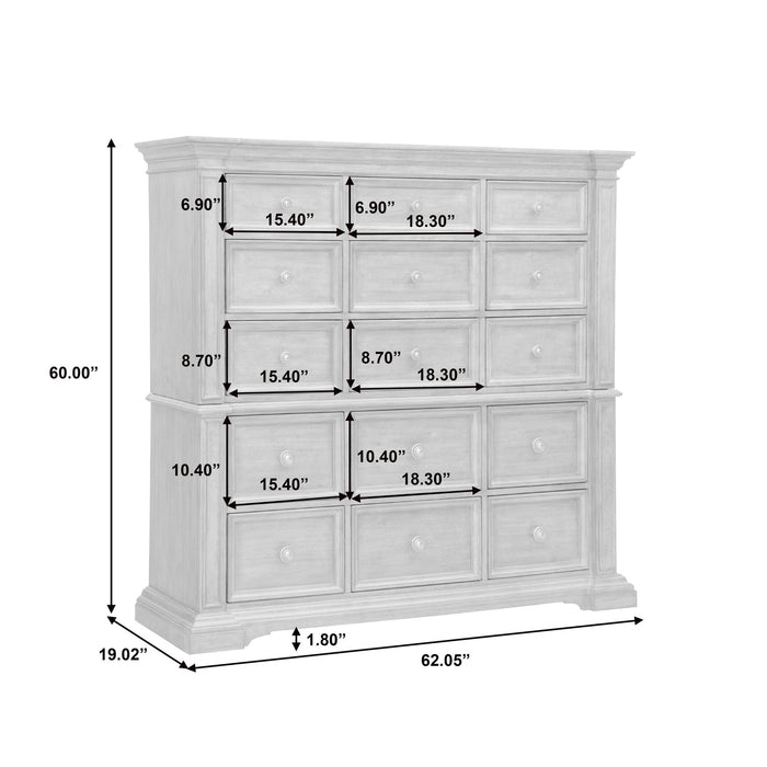 Pulaski Furniture Woodbury 15-Drawer Master Chest