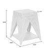 Pulaski Furniture Geometric Shaped Accent Table