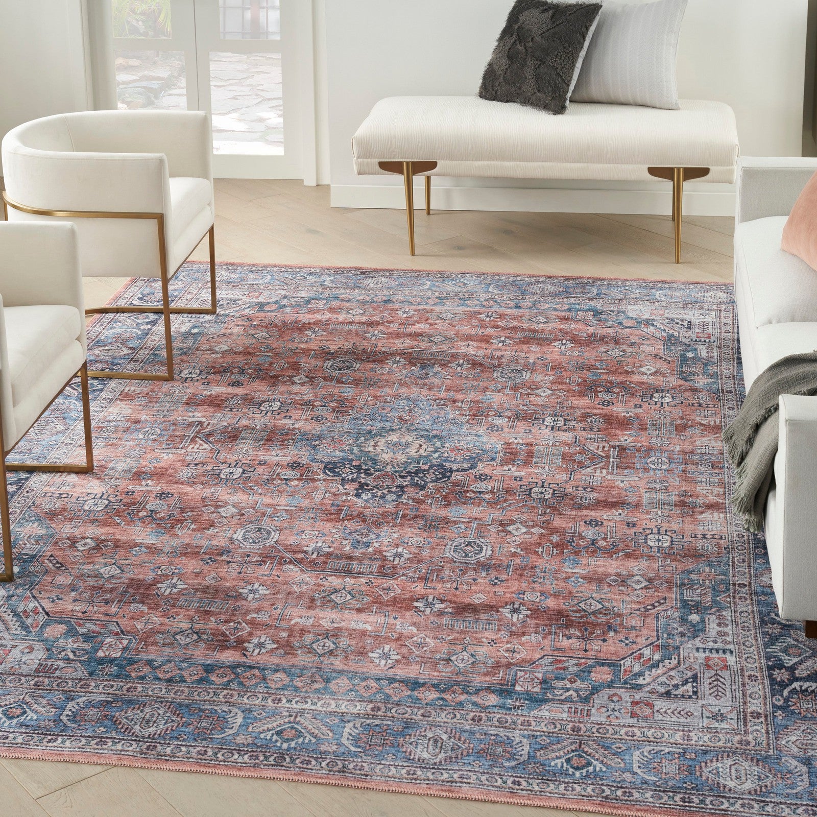 Nourison Grand Washables GRW01 Vintage Indoor Rug