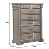 Pulaski Furniture Madison Ridge 6 Drawer Chest