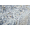 Feizy Laina 39GHF Transitional Abstract in Ivory/Gray/Blue