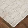 Feizy Redford 8669F Transitional Solid in Ivory