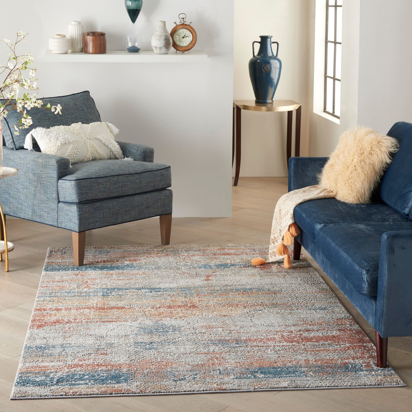 Nourison Rustic Textures RUS11 Modern Indoor Rug