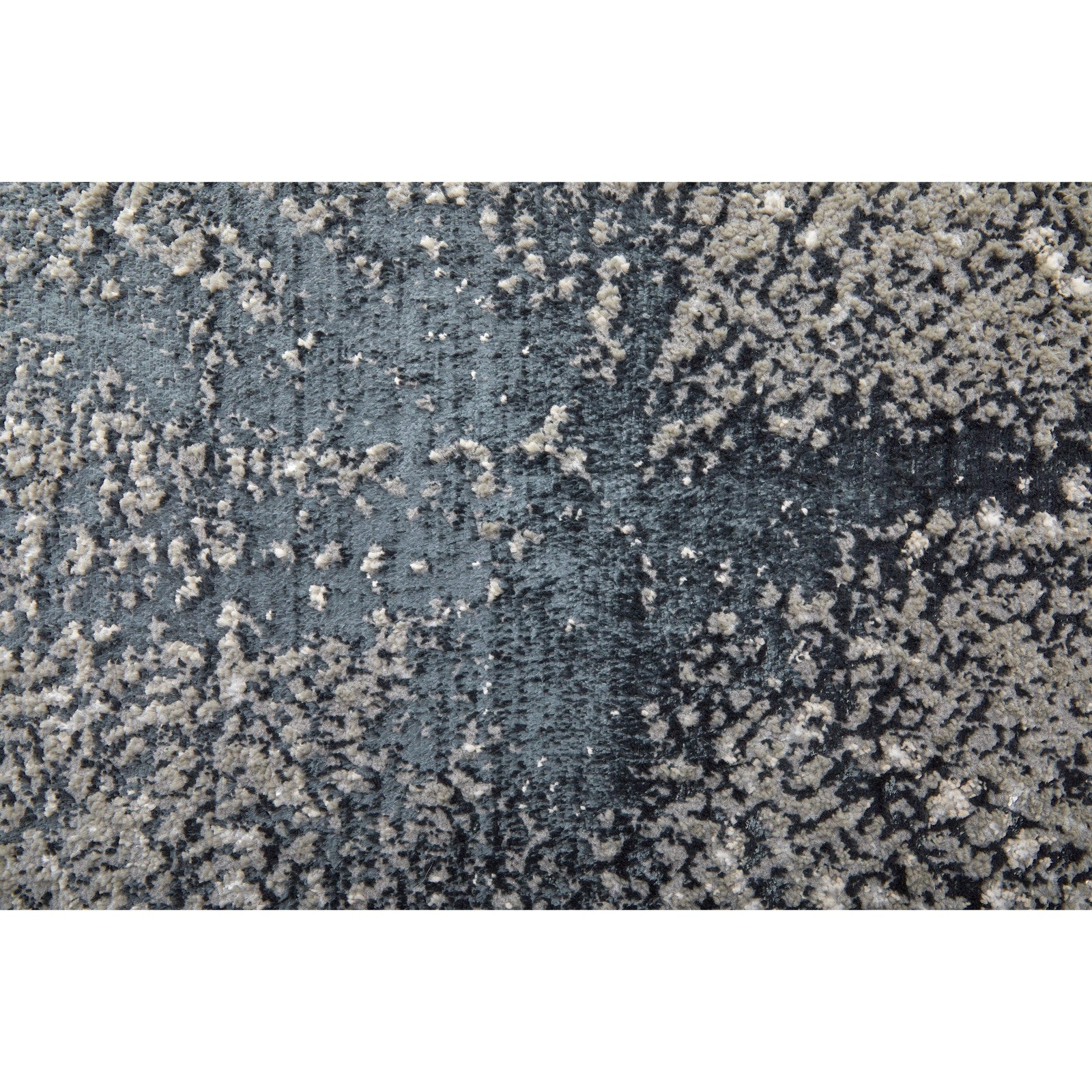 Feizy Micah 39LTF Modern Abstract Rug in Ivory/Gray/Blue