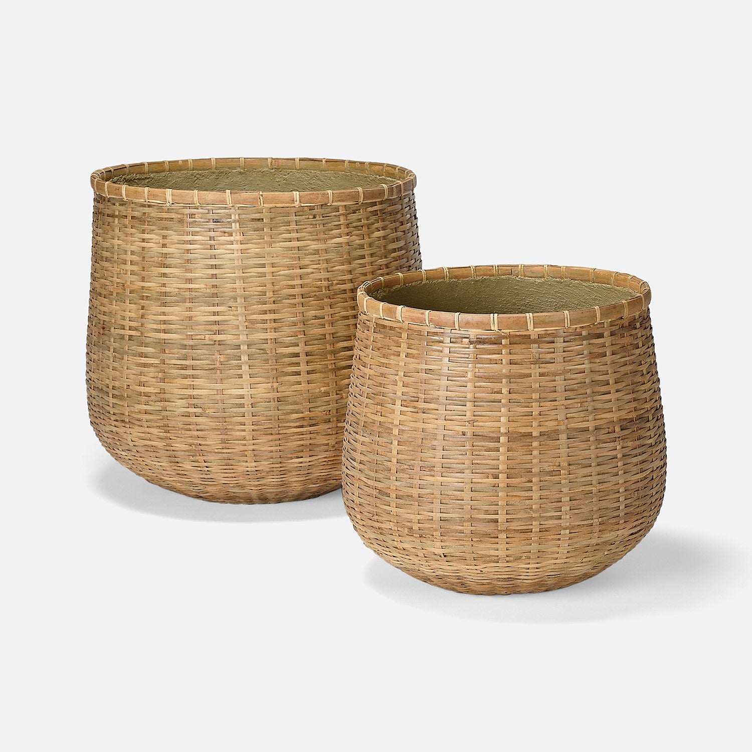 Made Goods Mosley Round Planter Set of 2