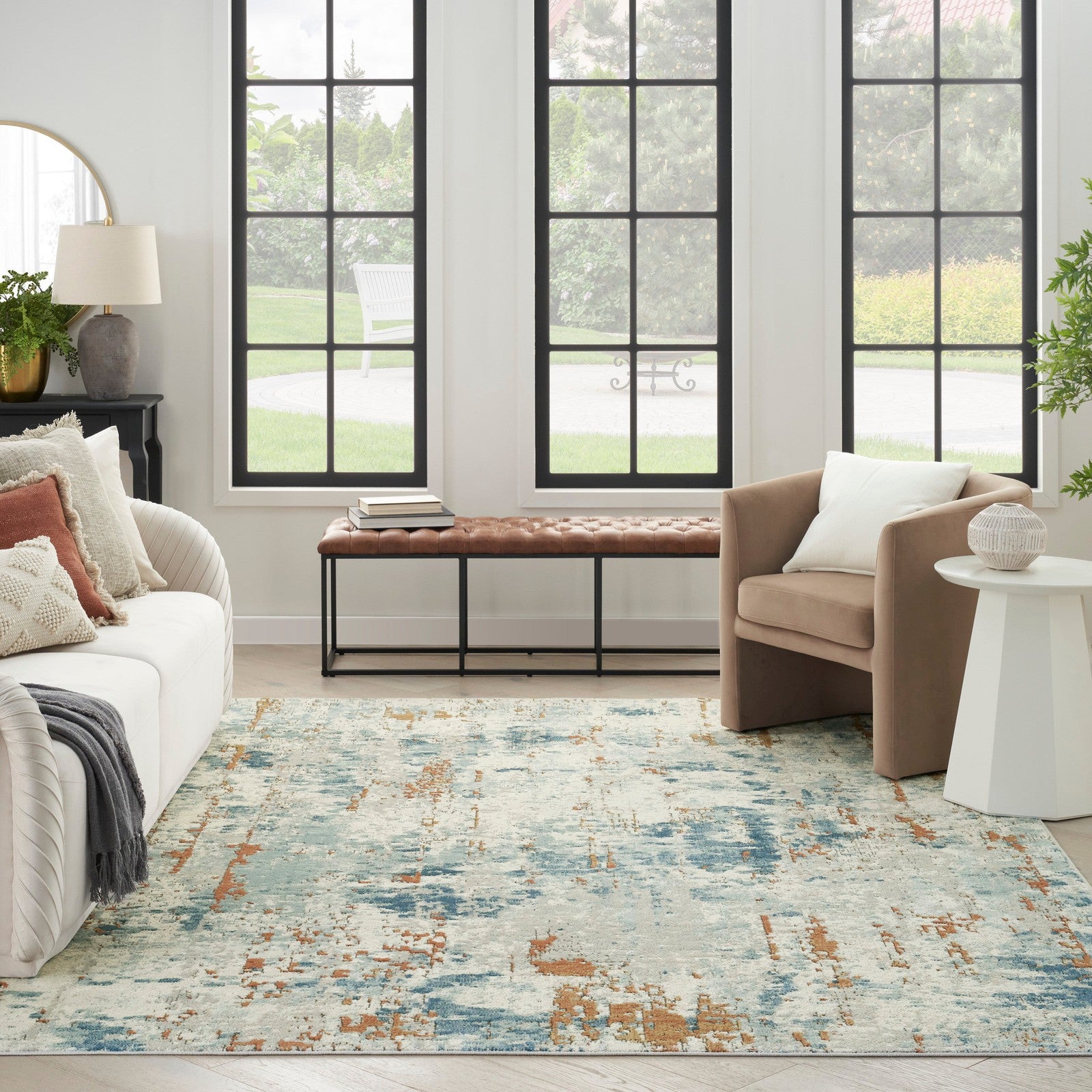 Nourison Quarry QUA01 Modern Indoor Rug