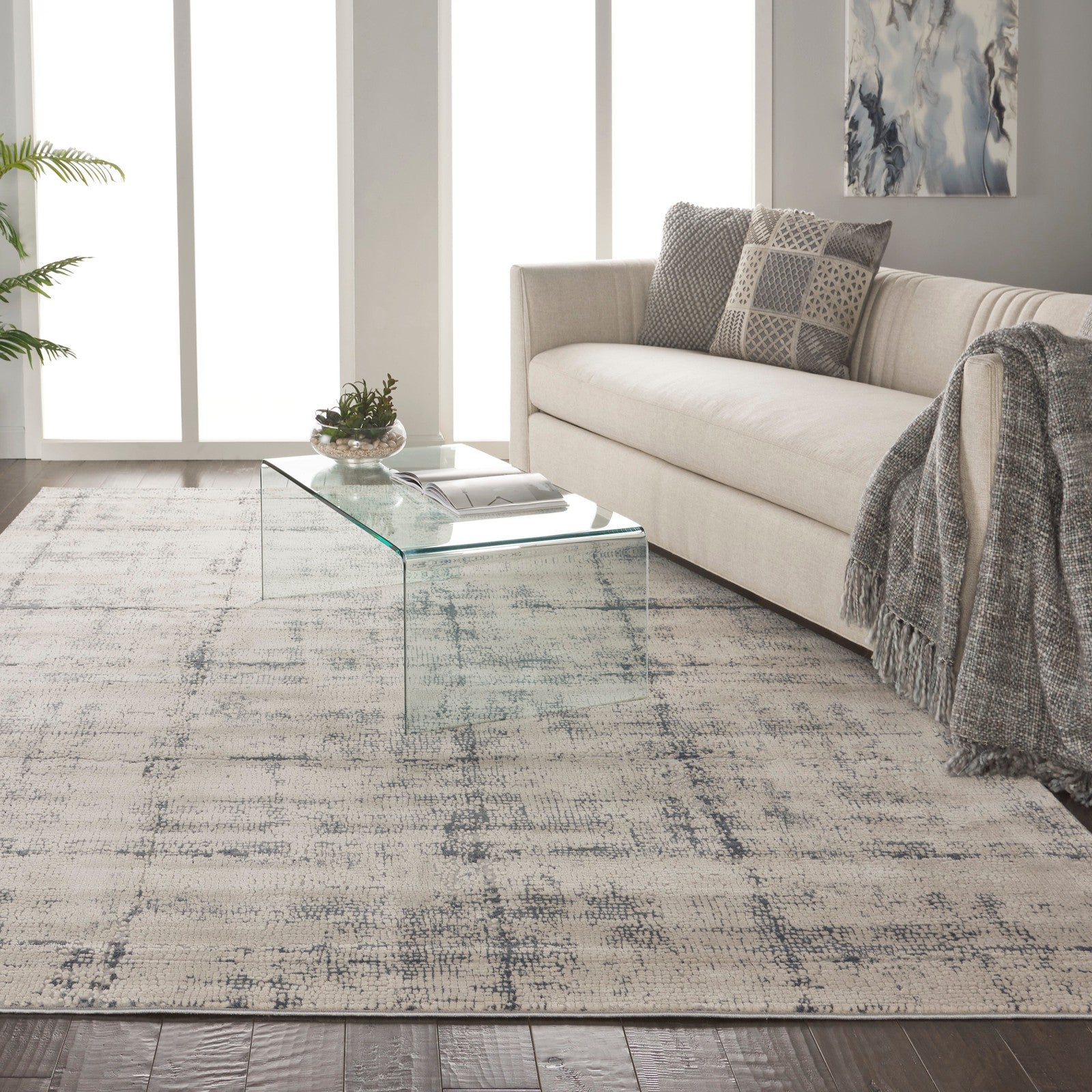 Nourison Rustic Textures RUS06 Modern Indoor Rug
