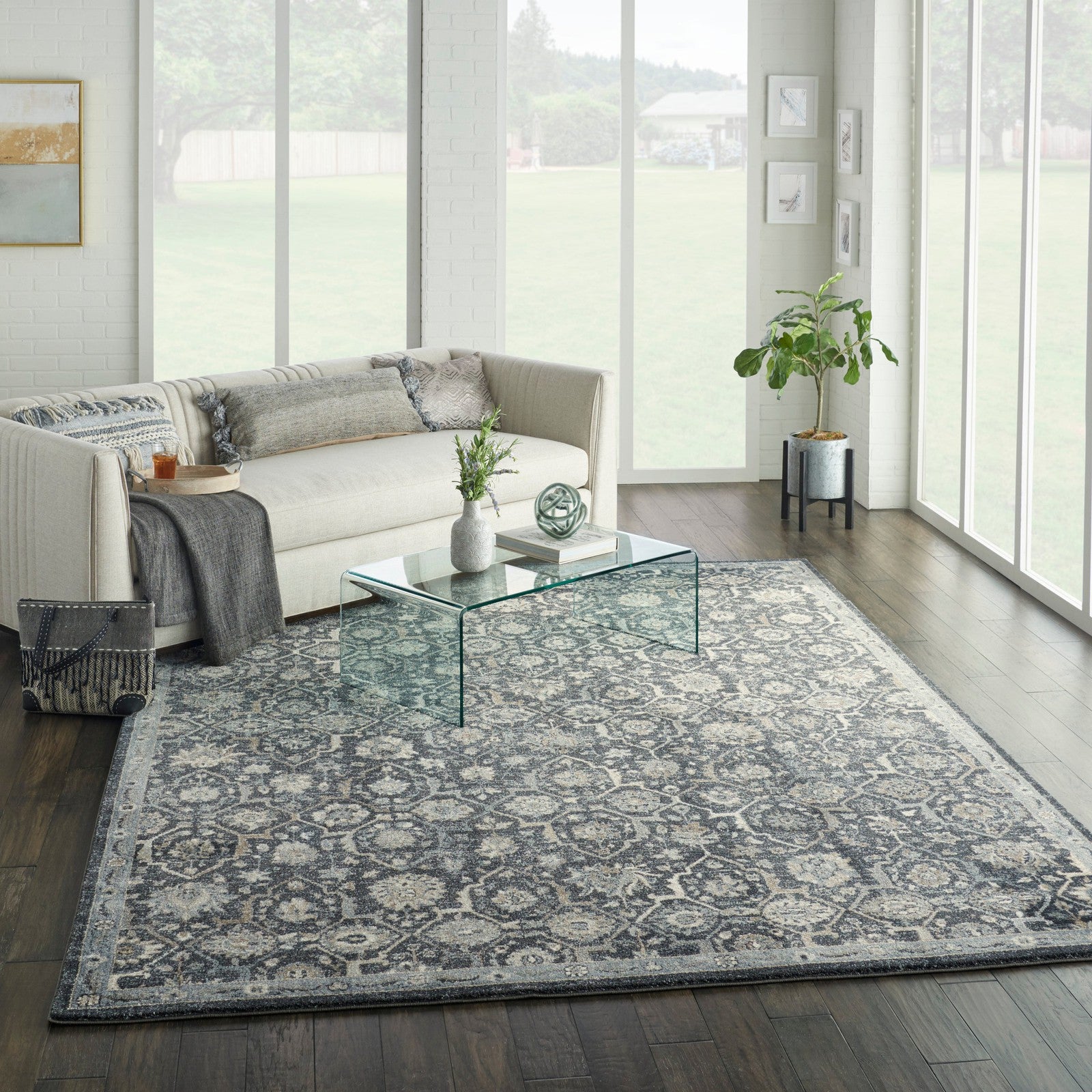 Nourison Moroccan Celebration KI385 Vintage Indoor Rug