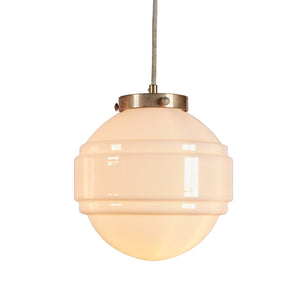 BOBO Intriguing Objects by Hooker Furniture Saturn Opaline Glass Pendant Light