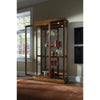 Pulaski Furniture PFC Curios Lighted Sliding Door 4 Shelf Curio Cabinet