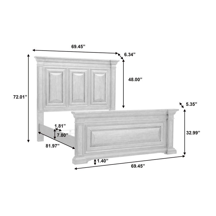 Pulaski Furniture Woodbury Panel Bed