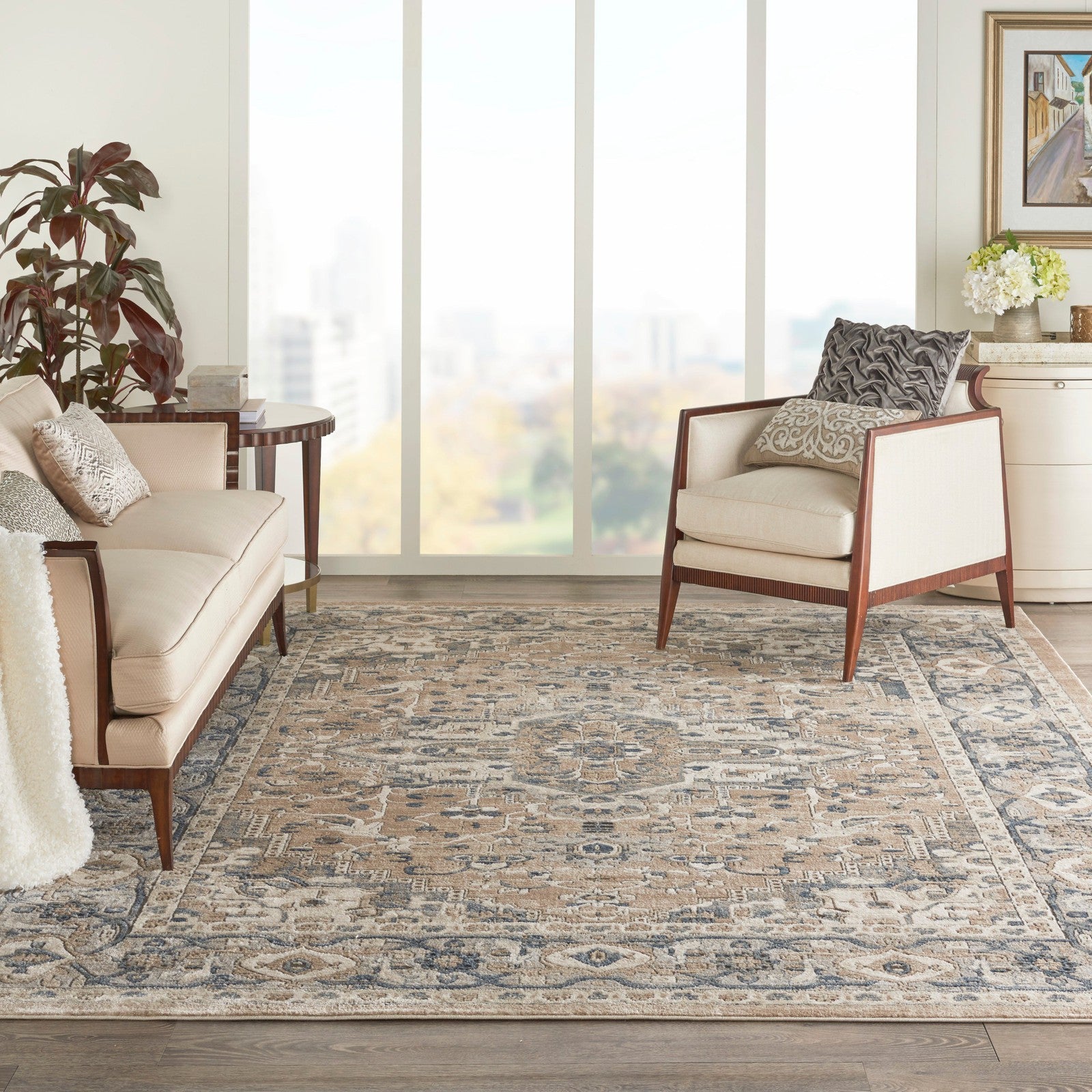 Nourison Quarry QUA05 Farmhouse Indoor Rug
