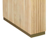 TOV Furniture Chelsea Oak Rectangular Dining Table