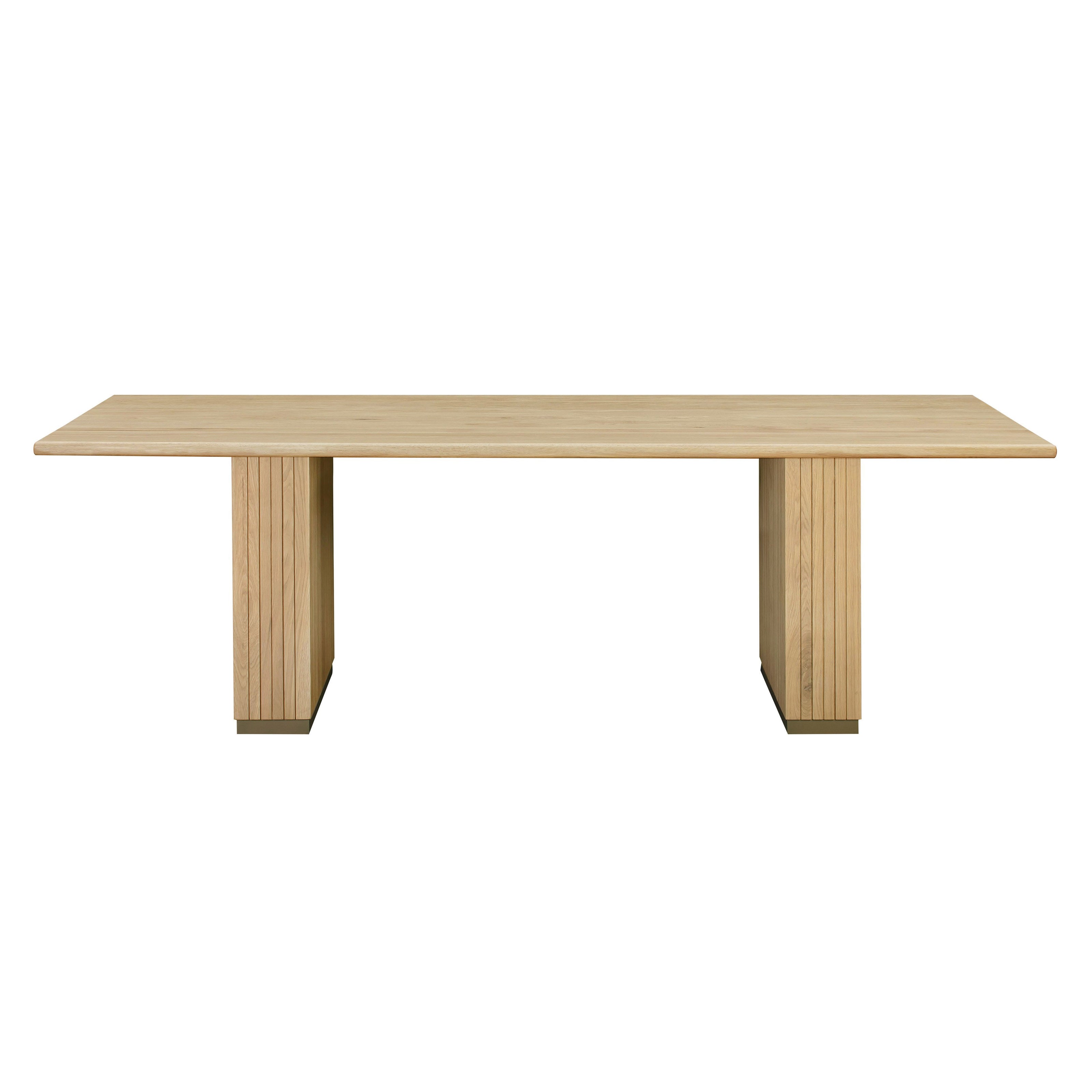 TOV Furniture Chelsea Oak Rectangular Dining Table