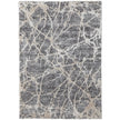 Feizy Mynka 39IDF Transitional Abstract in Gray/Ivory
