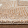 Feizy Pollock 8954F Modern Geometric in Ivory/Brown/Tan