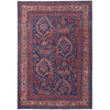 Feizy Rawlins 39HGF Transitional Oriental in Red/Blue/Tan