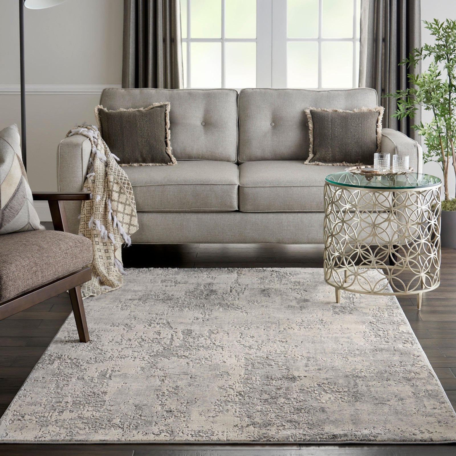 Nourison Rustic Textures RUS07 Modern Indoor Rug