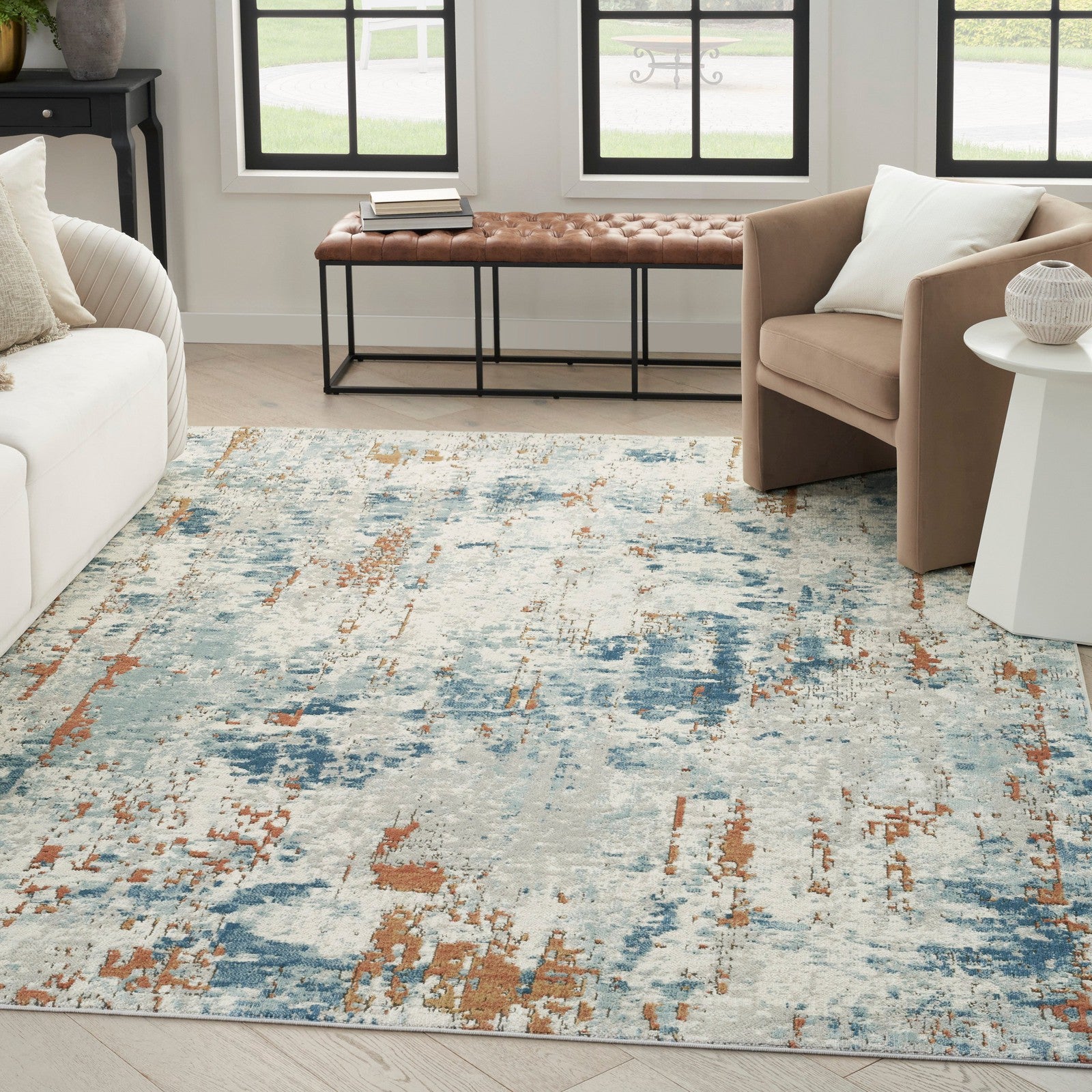 Nourison Quarry QUA01 Modern Indoor Rug