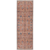 Feizy Rawlins 39HPF Transitional Moroccan in Tan/Pink/Blue