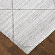 Feizy Redford 8848F Transitional Solid in Ivory/Silver