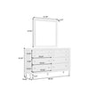 Pulaski Furniture Ashby Place 6-Drawer Dresser