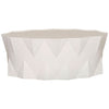 Vanguard Soleil Oval Cocktail Table Stone White