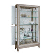 Pulaski Furniture PFC Curios Antique Style 5 Shelf Mirrored Curio Cabinet