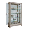 Pulaski Furniture PFC Curios Antique Style 5 Shelf Mirrored Curio Cabinet