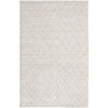 Feizy Redford 8846F Transitional Solid in Ivory/Gray