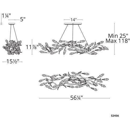 Schonbek Secret Garden S2456 Linear Pendant