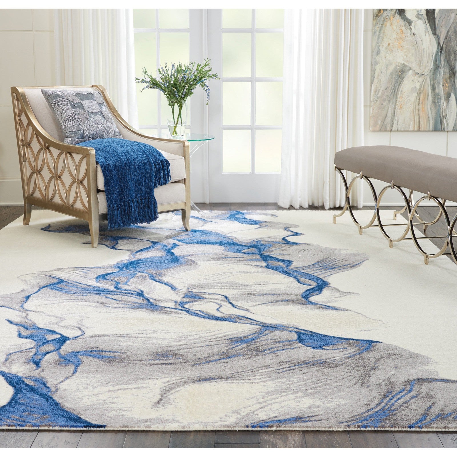 Nourison Twilight TWI27 Modern Indoor Rug